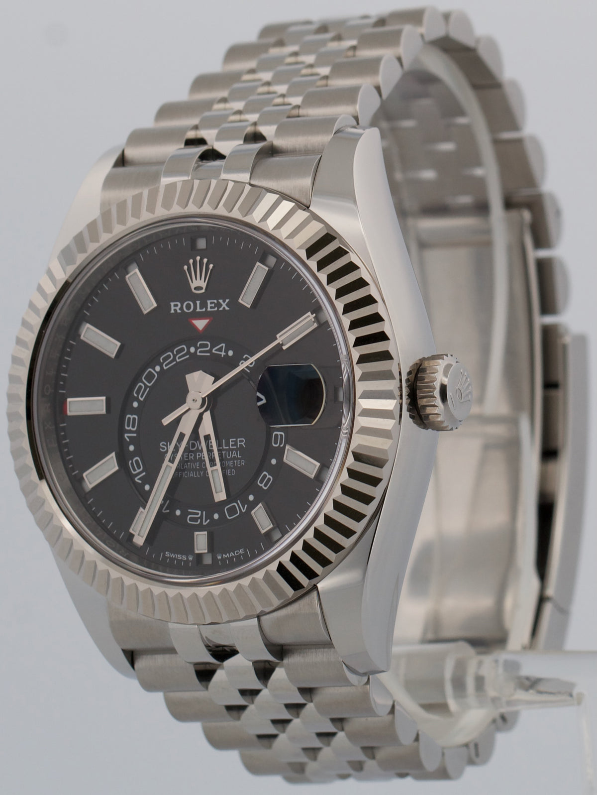 New Sept 2026 Rolex Sky-Dweller 336934 Black 42mm Steel 18K Jubilee Box Papers