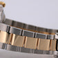 2000 Rolex Submariner Date 16613 Serti Champagne Blue 18K Steel 40mm Box Papers