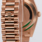 2024 PAPERS Rolex Day-Date President 40mm SUNDUST ROMAN 18K Rose Gold 228235 BOX