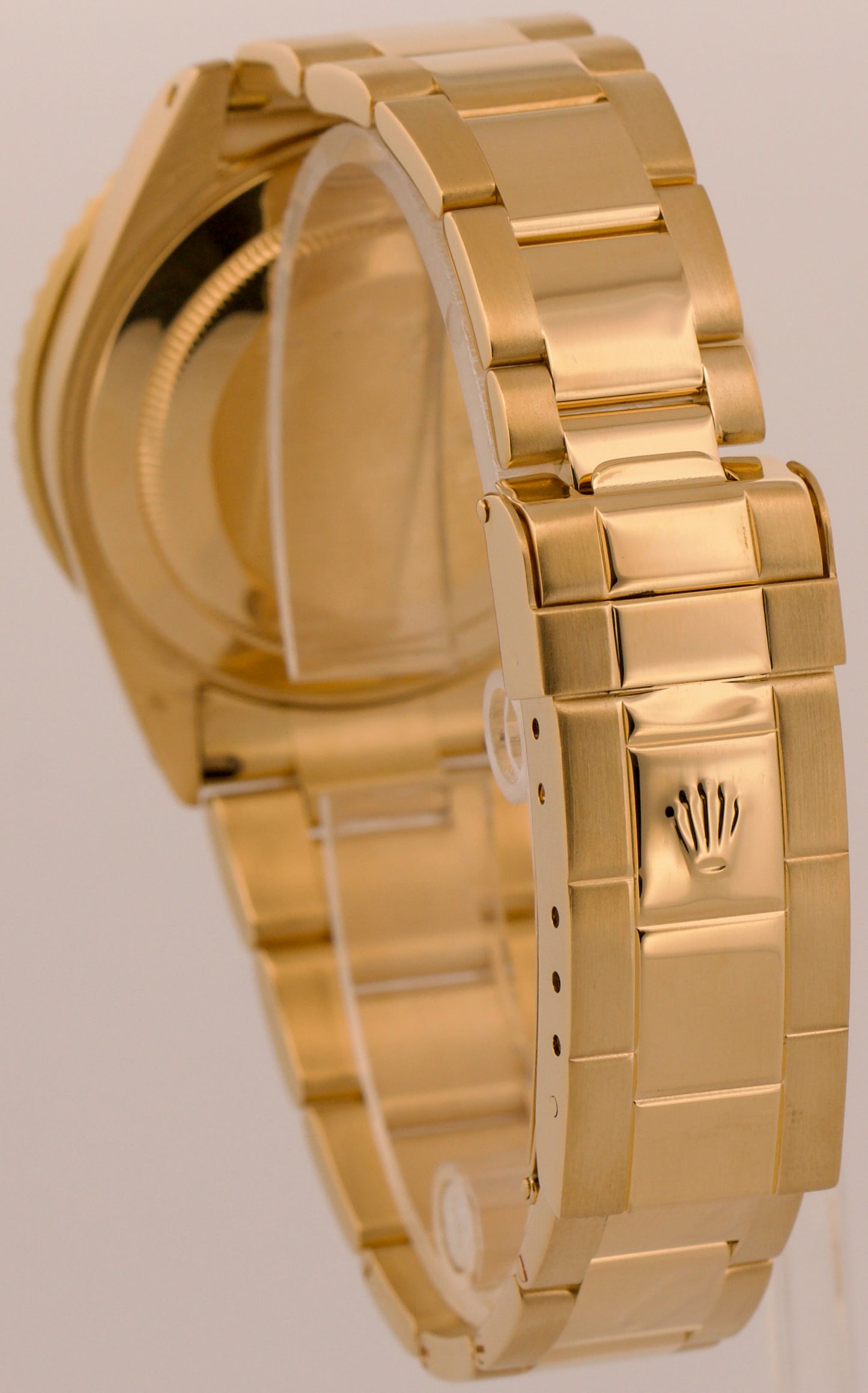 Rolex Submariner Date BLUE 18K Yellow Gold Oyster Automatic 40mm 16618 Watch BOX