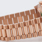 2024 PAPERS Rolex Day-Date President 40mm SUNDUST ROMAN 18K Rose Gold 228235 BOX