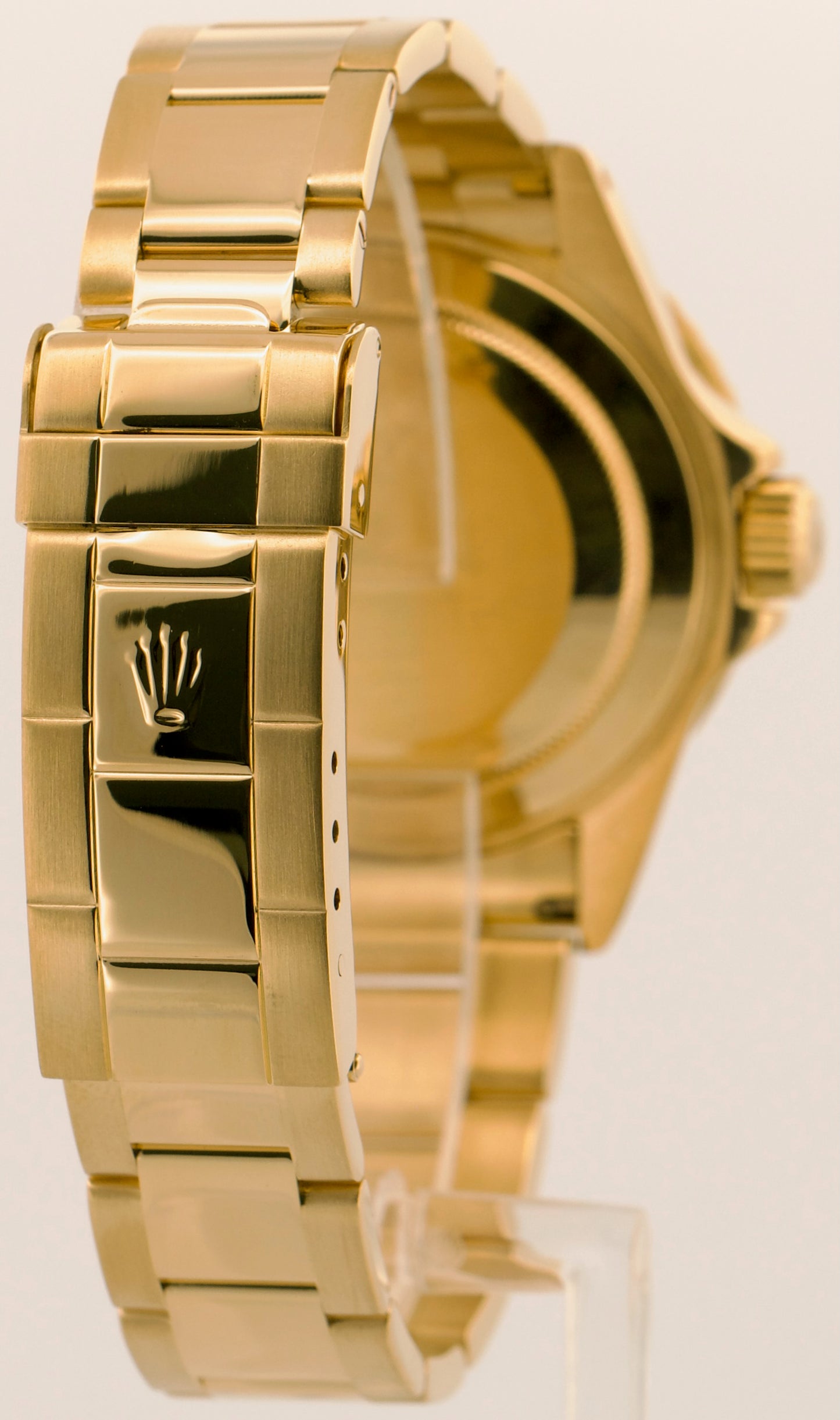 Rolex Submariner Date BLUE 18K Yellow Gold Oyster Automatic 40mm 16618 Watch BOX