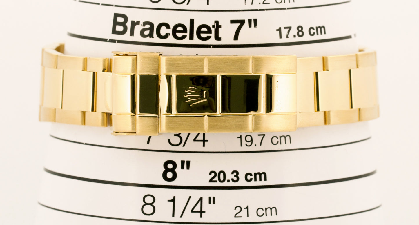 Rolex Submariner Date BLUE 18K Yellow Gold Oyster Automatic 40mm 16618 Watch BOX