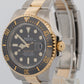 Rolex Sea-Dweller 43mm BLACK Two-Tone 18K Yellow Gold Steel Ceramic Watch 126603