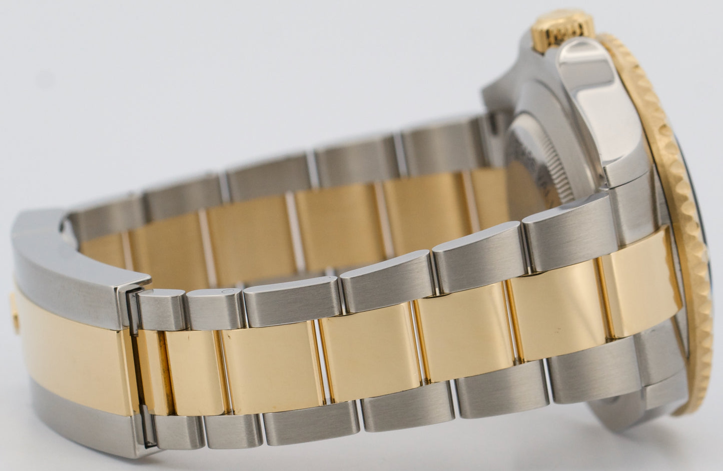 Rolex Sea-Dweller 43mm BLACK Two-Tone 18K Yellow Gold Steel Ceramic Watch 126603