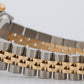 Ladies Rolex DateJust 26mm FACTORY SILVER DIAMOND 18K Gold Steel JUBILEE 69173