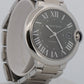 Cartier Ballon Bleu 4345 WSBB0071 Green Roman Stainless Steel 40mm Papers