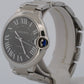 Cartier Ballon Bleu 4345 WSBB0071 Green Roman Stainless Steel 40mm Papers