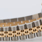Ladies Rolex DateJust 26mm FACTORY SILVER DIAMOND 18K Gold Steel JUBILEE 69173