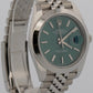 2024 Rolex DateJust 41 126300 Mint Green Stainless Steel Jubilee 41mm Watch BOX