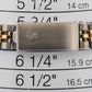 Ladies Rolex DateJust 26mm FACTORY SILVER DIAMOND 18K Gold Steel JUBILEE 69173