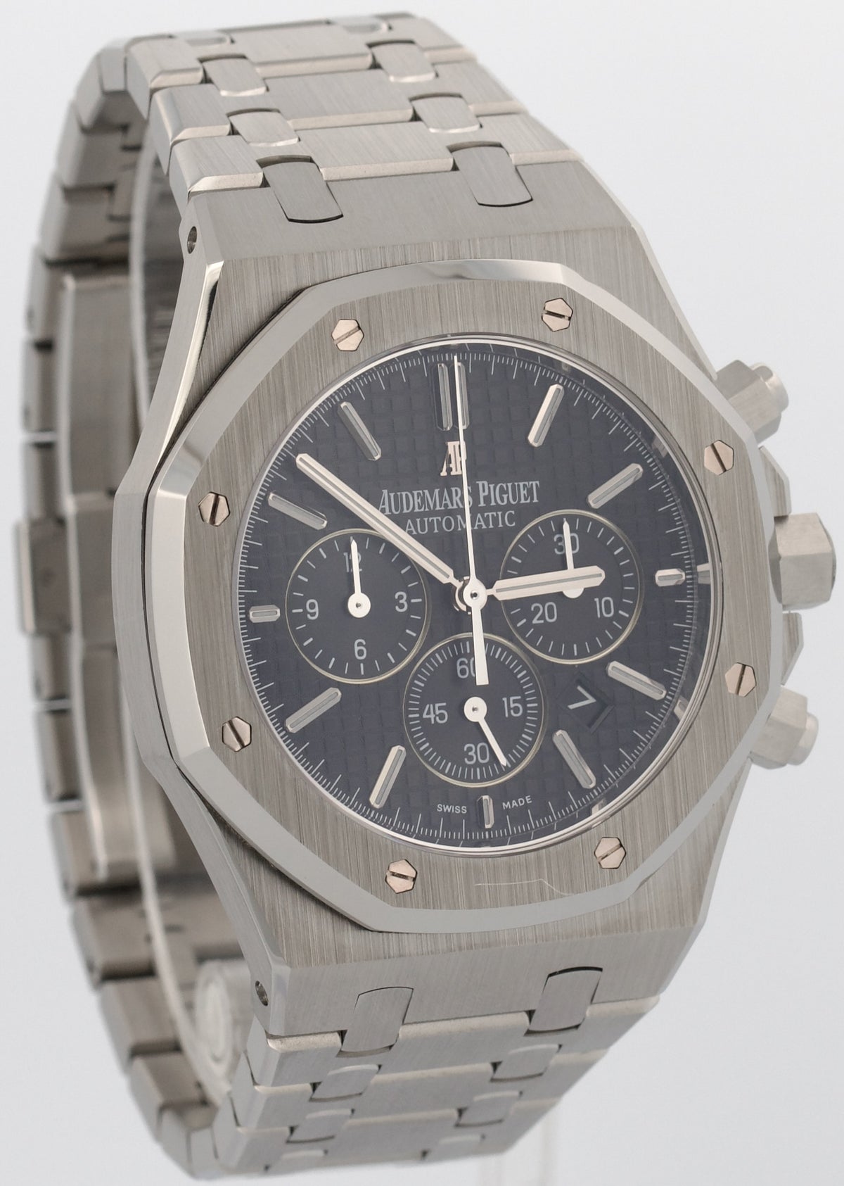 Audemars Piguet Royal Oak Chronograph 26320ST Black 41mm Stainless Steel Watch
