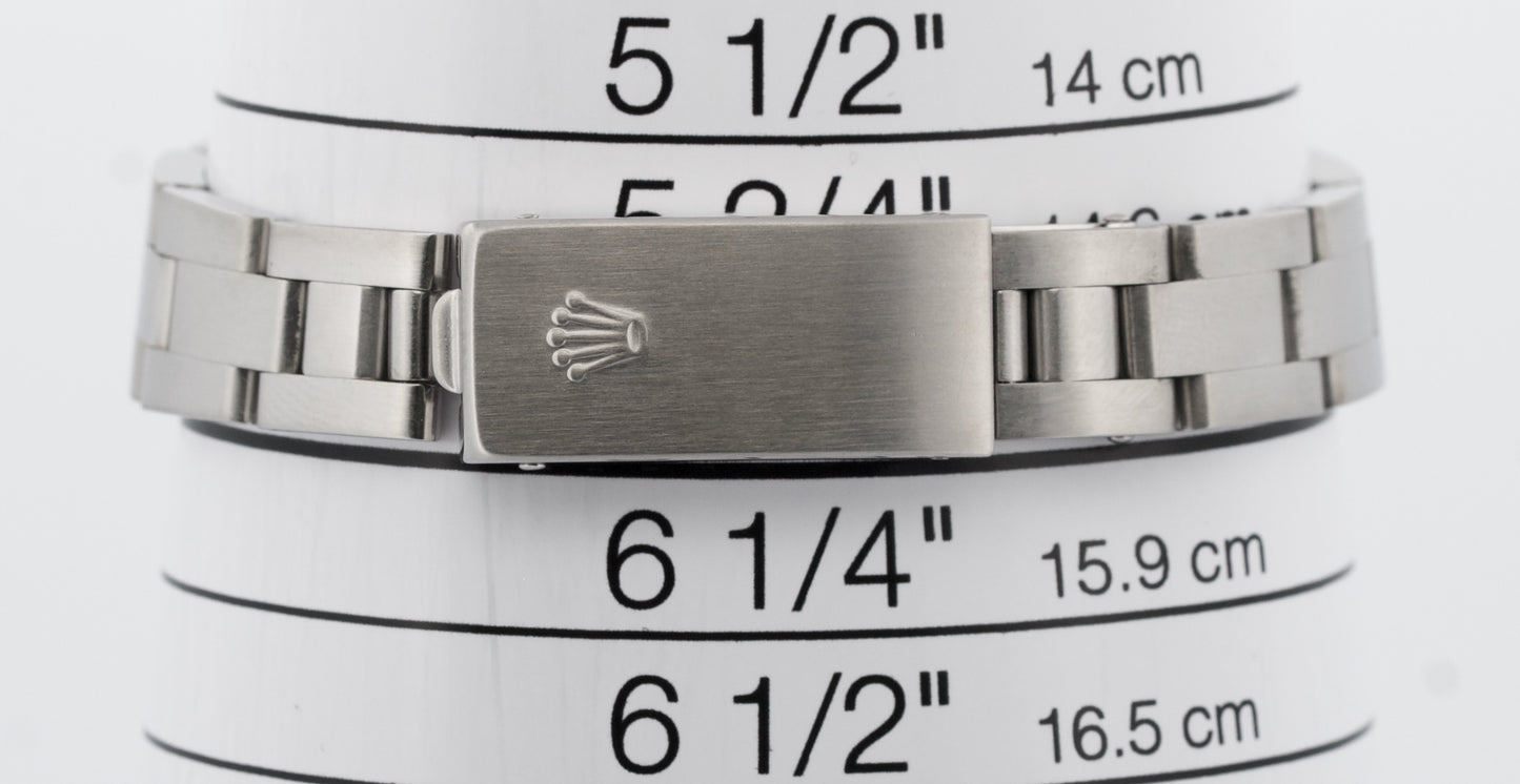 PAPERS Ladies Rolex DateJust BLUE ROMAN 26mm Engine-Turned Steel 79240 Watch BOX