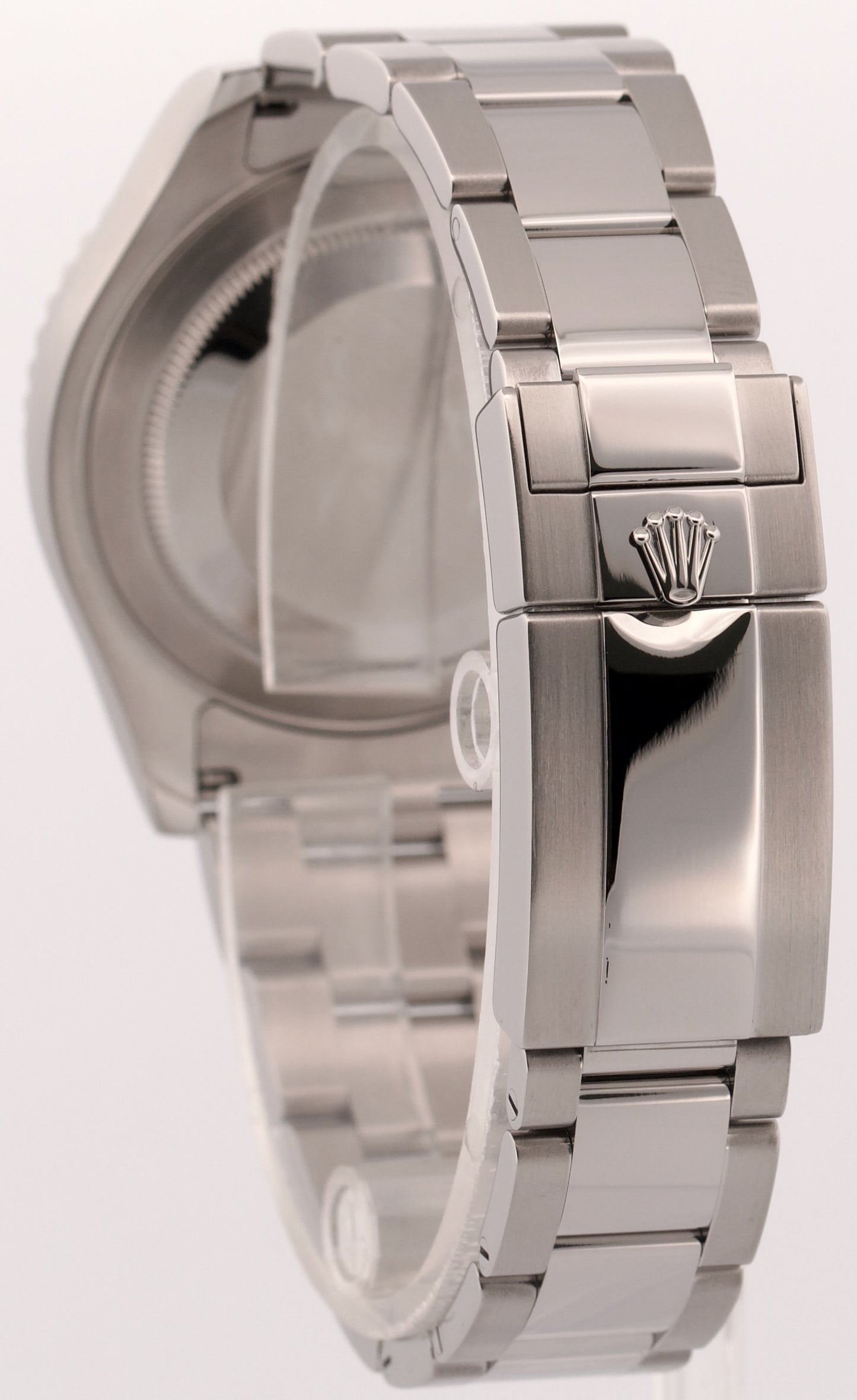 2016 PAPERS Rolex Yacht-Master BLUE Platinum Stainless Steel 40mm 116622 BOX