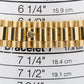 Rolex Day-Date President CHAMPAGNE 36mm 18K Yellow Gold Fluted 18238 Watch