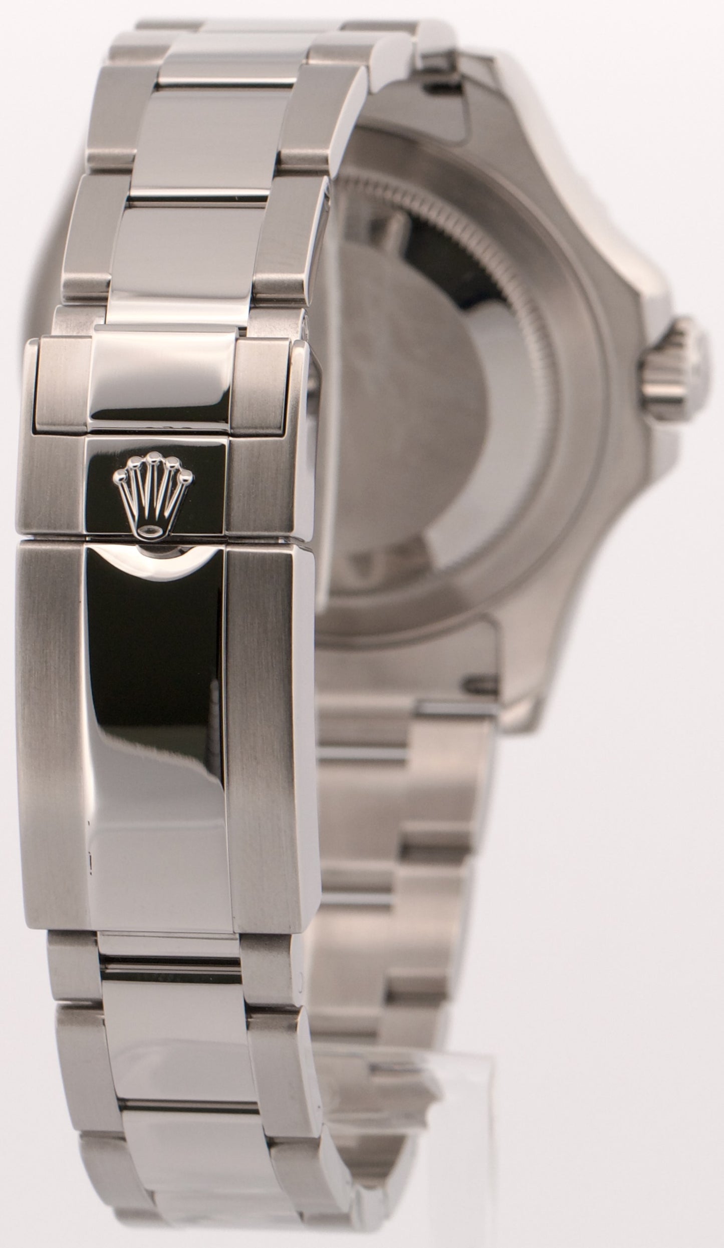 2016 PAPERS Rolex Yacht-Master BLUE Platinum Stainless Steel 40mm 116622 BOX