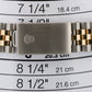 Rolex DateJust 16233 Cream Roman 18K Yellow Gold Jubilee 36mm Watch Box Papers