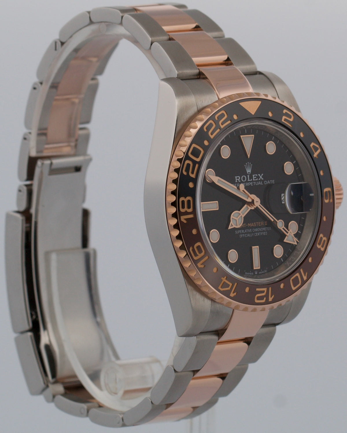 2023 Rolex GMT-Master II 126711 CHNR Root Beer Brown 18K Gold 40mm Box Papers