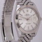 MINT PAPERS Rolex DateJust 41 SILVER Fluted Steel Jubilee 18K Gold 126334 BOX