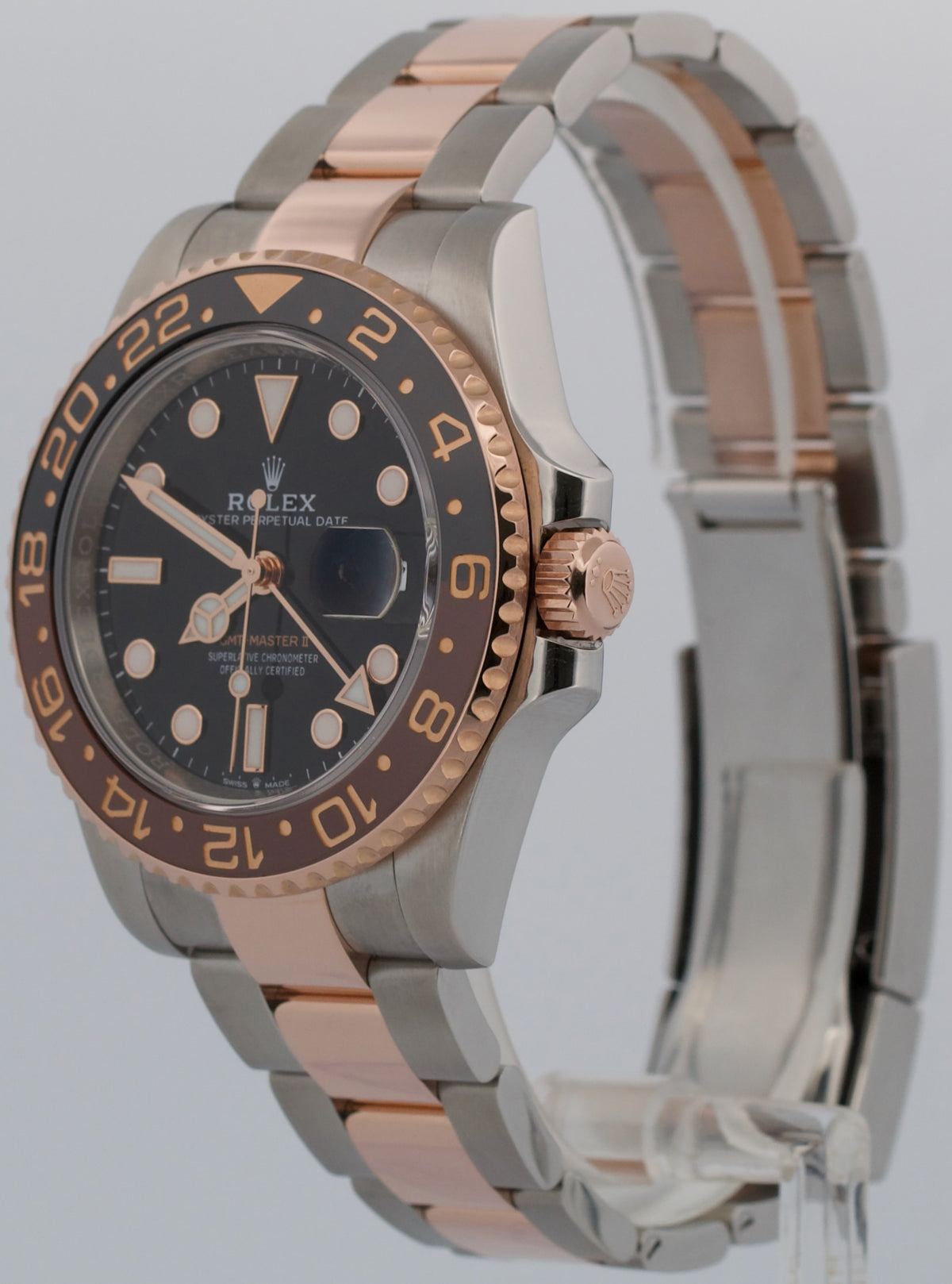 2023 Rolex GMT-Master II 126711 CHNR Root Beer Brown 18K Gold 40mm Box Papers