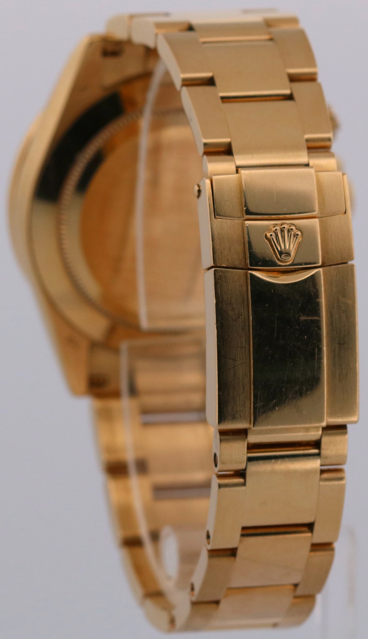 Rolex Daytona Cosmograph 116528 Champagne Newman 18K Yellow Gold 40mm Watch Box