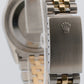 Rolex DateJust 36mm IVORY JUBILEE ARABIC 18K Yellow Gold Stainless Steel 16233