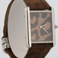 Cartier Tank Solo Large 3169 / W5200016 Leopard 34mm x 27mm Steel Leather Watch