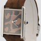 Cartier Tank Solo Large 3169 / W5200016 Leopard 34mm x 27mm Steel Leather Watch
