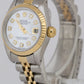 MINT Ladies Rolex DateJust MOTHER OF PEARL DIAMOND 18K Gold JUBILEE 26mm 69173