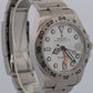 New 2024 Rolex Explorer II 226570 Polar White Stainless Steel 42mm Box Papers