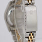 MINT Ladies Rolex DateJust MOTHER OF PEARL DIAMOND 18K Gold JUBILEE 26mm 69173