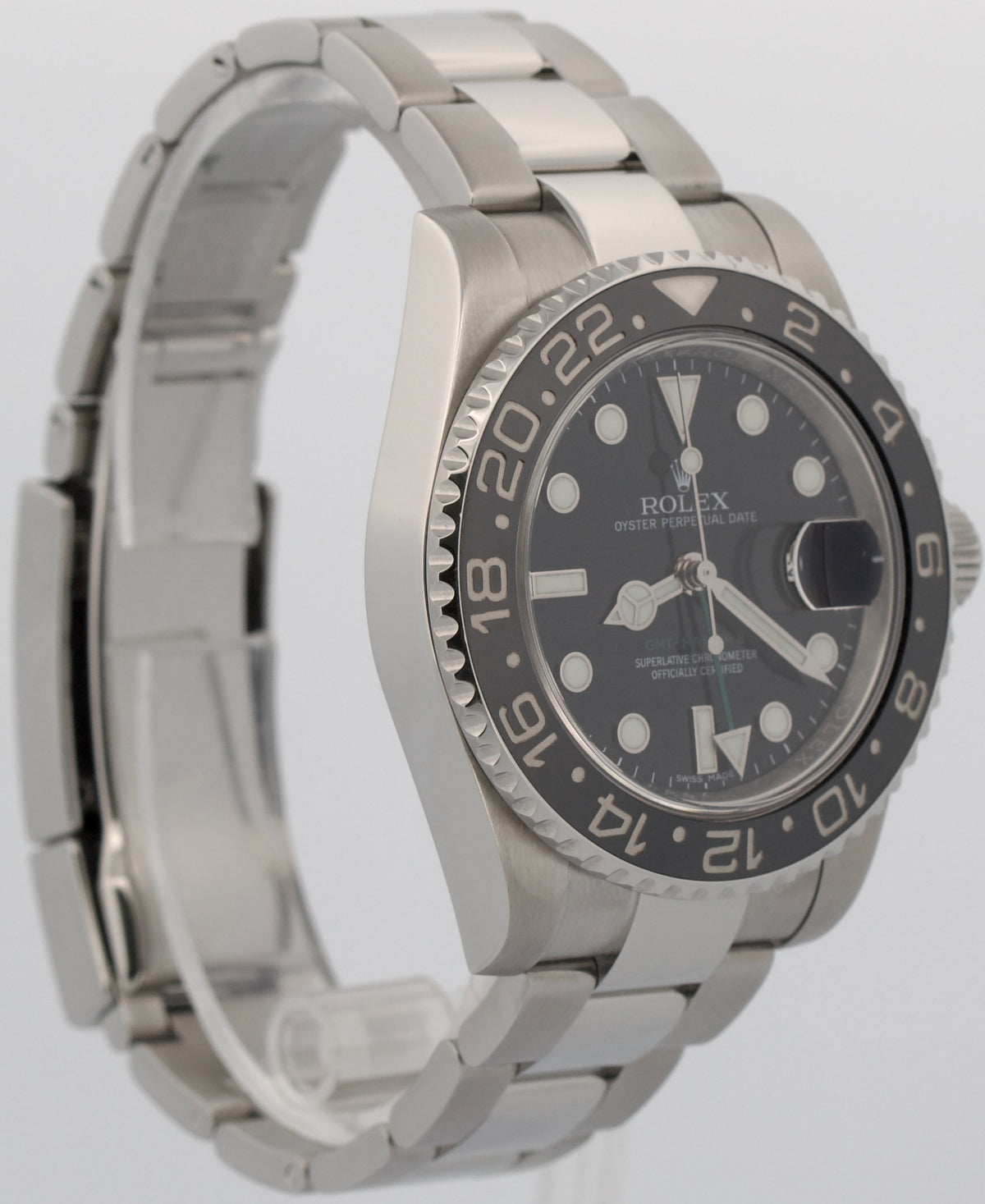 2014 Rolex GMT-Master II 116710 LN Black Stainless Steel Ceramic 40mm Box Papers