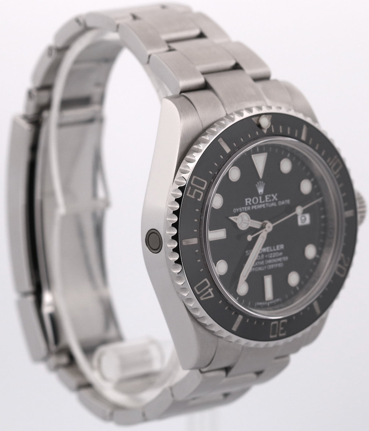 2021 RSC Rolex Sea-Dweller 116600 Black 40mm Ceramic Steel SD4K Watch Box Papers