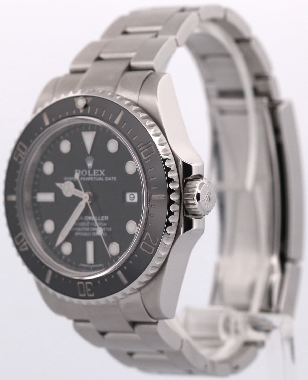 2021 RSC Rolex Sea-Dweller 116600 Black 40mm Ceramic Steel SD4K Watch Box Papers