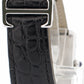 Cartier Tank Solo Stainless Steel SILVER Roman Quartz 2715 W1018355 Leather 27mm