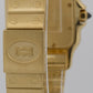 Ladies Cartier Santos Galbee 29mm IVORY 18K Yellow Gold Quartz 889701 W20009C5