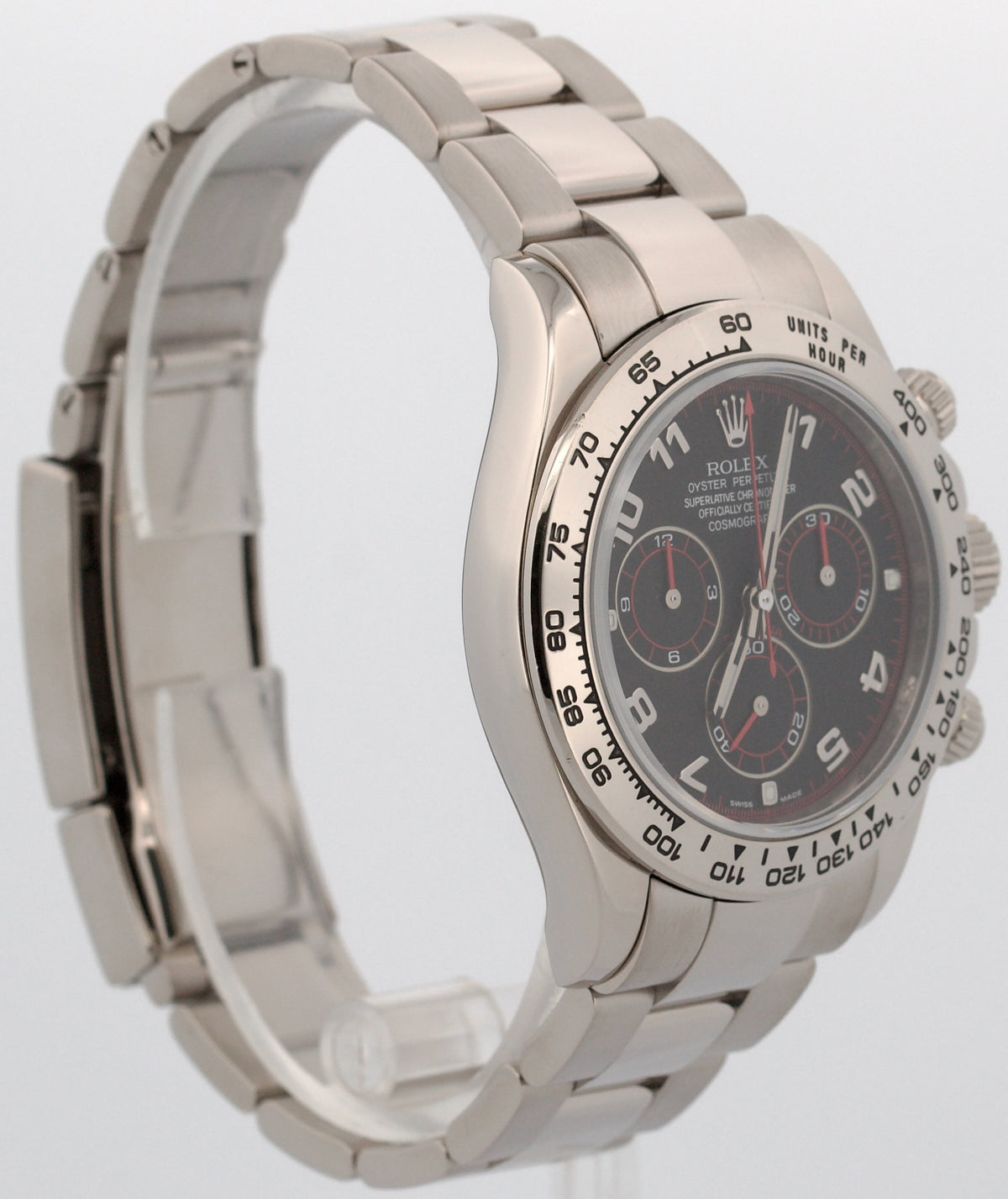 2023 RSC Rolex Daytona Cosmograph 116509 Black Racing 18K Gold 40mm Box Papers