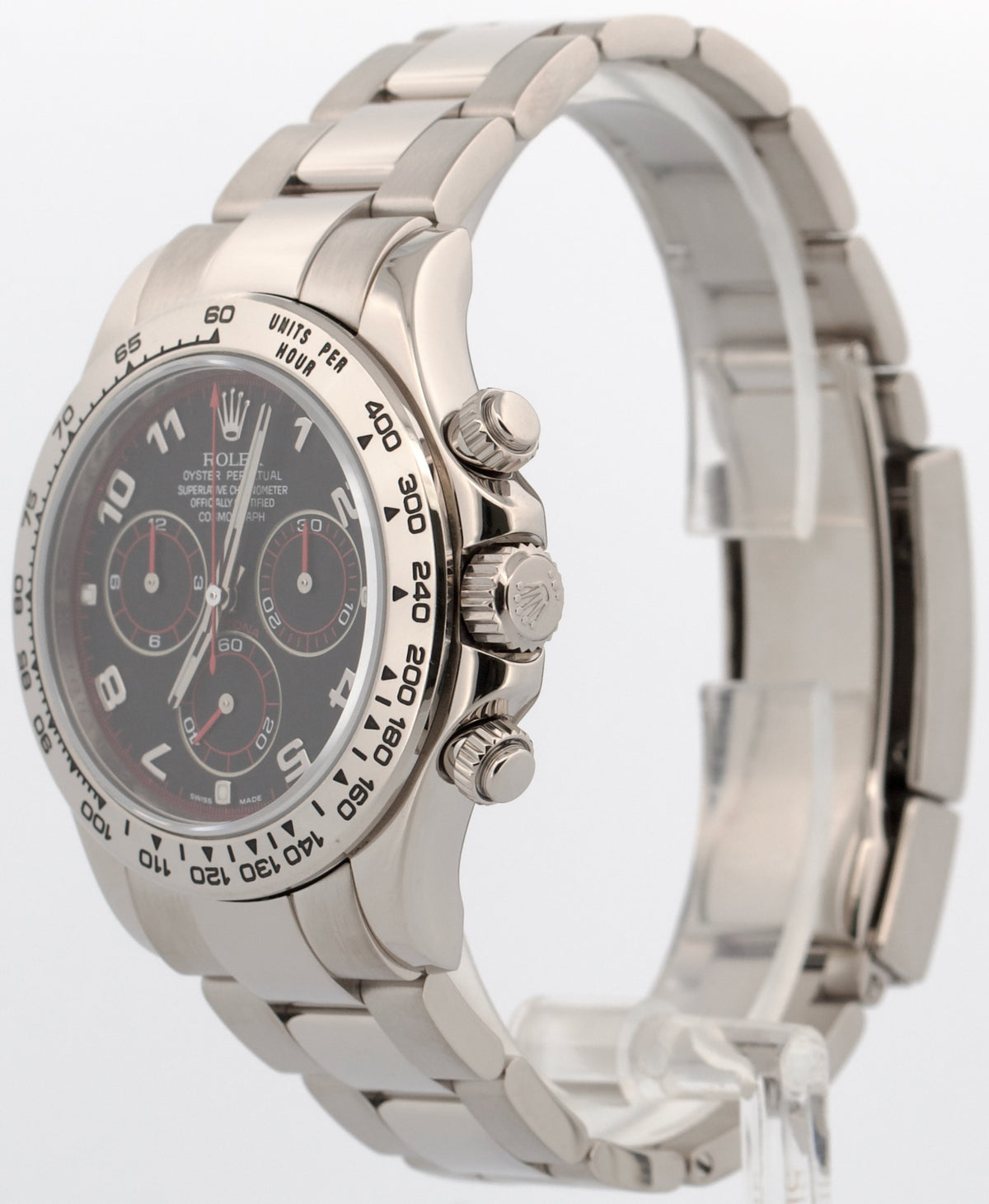 2023 RSC Rolex Daytona Cosmograph 116509 Black Racing 18K Gold 40mm Box Papers