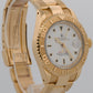 1991 Rolex Yacht-Master 16628 White 18K Yellow Gold 40mm Oyster Automatic Watch