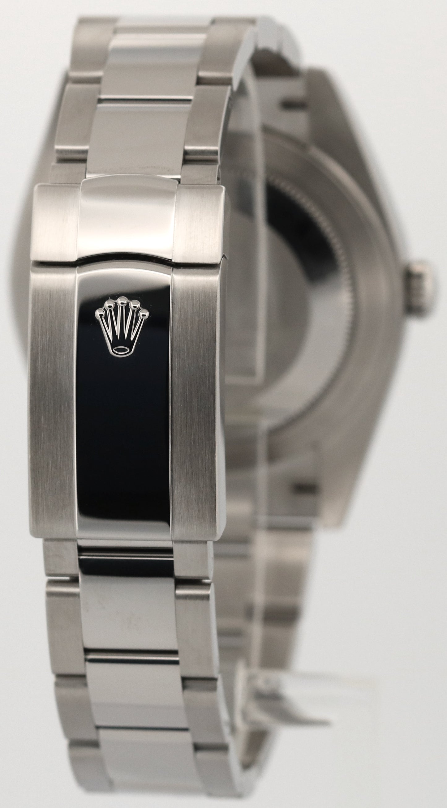 Rolex DateJust 41mm AZZURRO BLUE ROMAN Stainless Steel OYSTER Smooth 126300 BOX