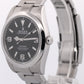 2018 Rolex Explorer 214270 Black Stainless Steel MK2 39mm Oyster Box Papers