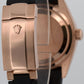 2022 Rolex Sky-Dweller 326235 White 18K Rose Gold Oysterflex 42mm Box Papers