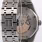 Unpolished Audemars Piguet Royal Oak 15400ST White 41mm Steel Watch Box Papers