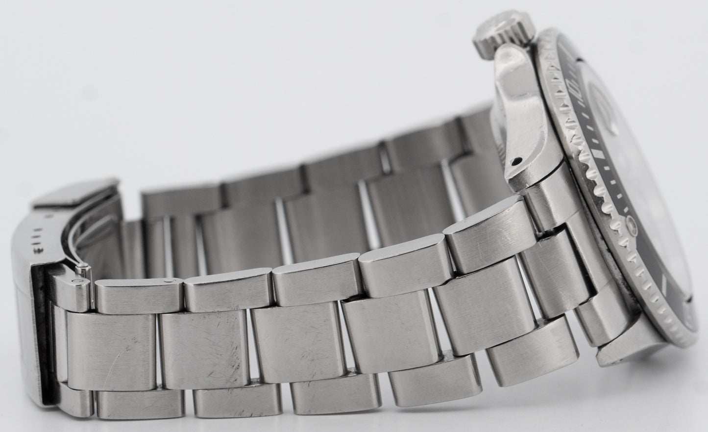 VINTAGE Rolex Submariner Date Black MATTE DIAL 16800 40mm Stainless Steel Watch