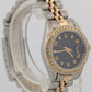 2000 Ladies Rolex DateJust 79173 Blue Diamond 18K Steel 26mm Jubilee Box Papers