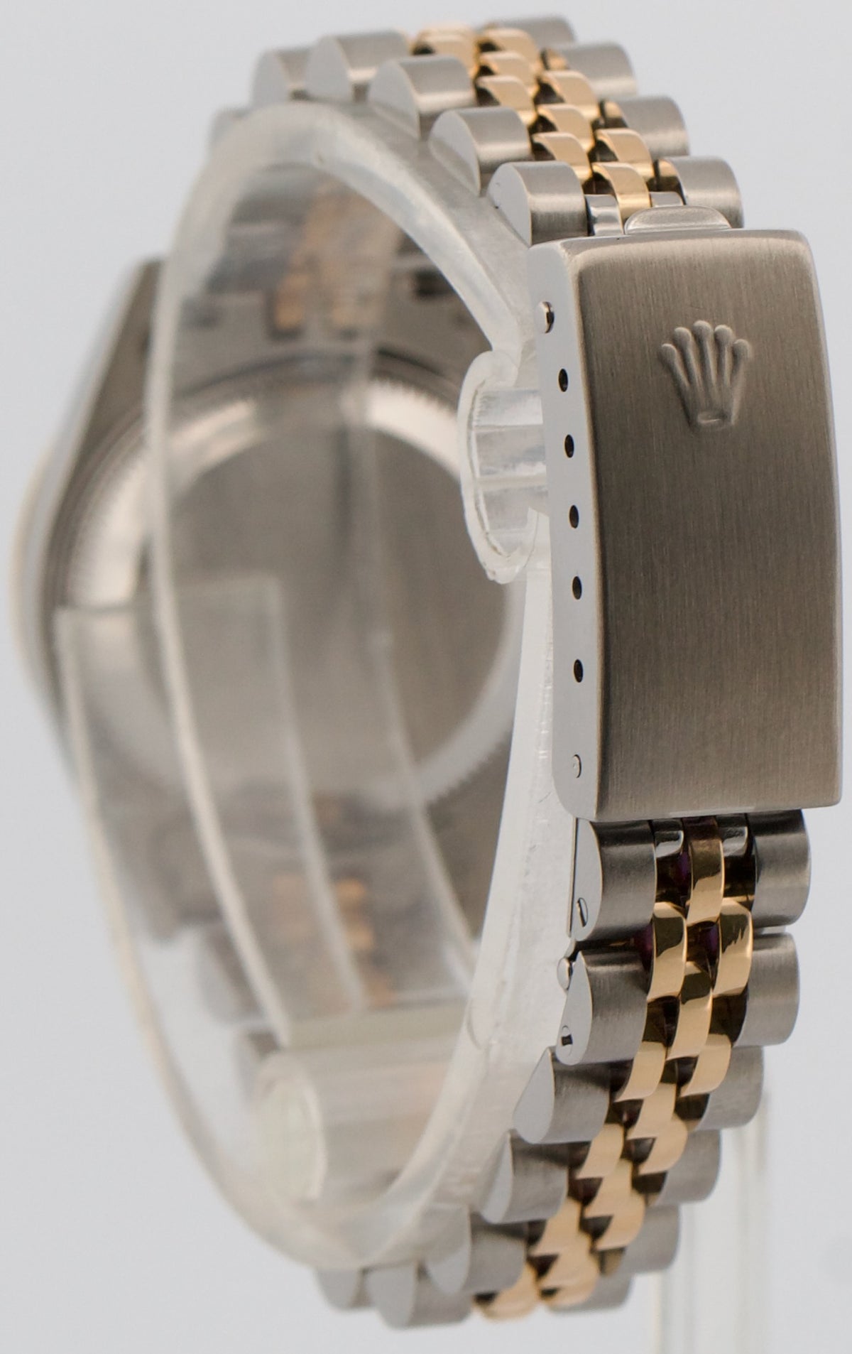 2000 Ladies Rolex DateJust 79173 Blue Diamond 18K Steel 26mm Jubilee Box Papers