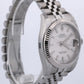 New Stickered Rolex DateJust 116234 Silver 18K Steel Jubilee 36mm Box Papers
