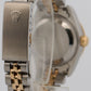 2000 Ladies Rolex DateJust 79173 Blue Diamond 18K Steel 26mm Jubilee Box Papers