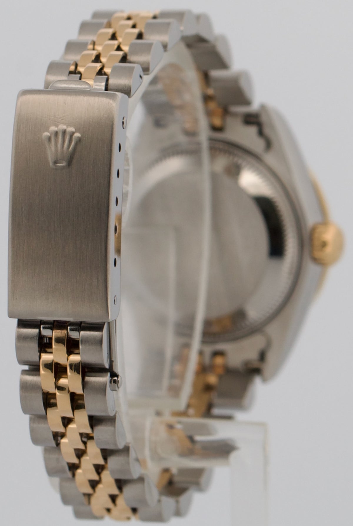 2000 Ladies Rolex DateJust 79173 Blue Diamond 18K Steel 26mm Jubilee Box Papers