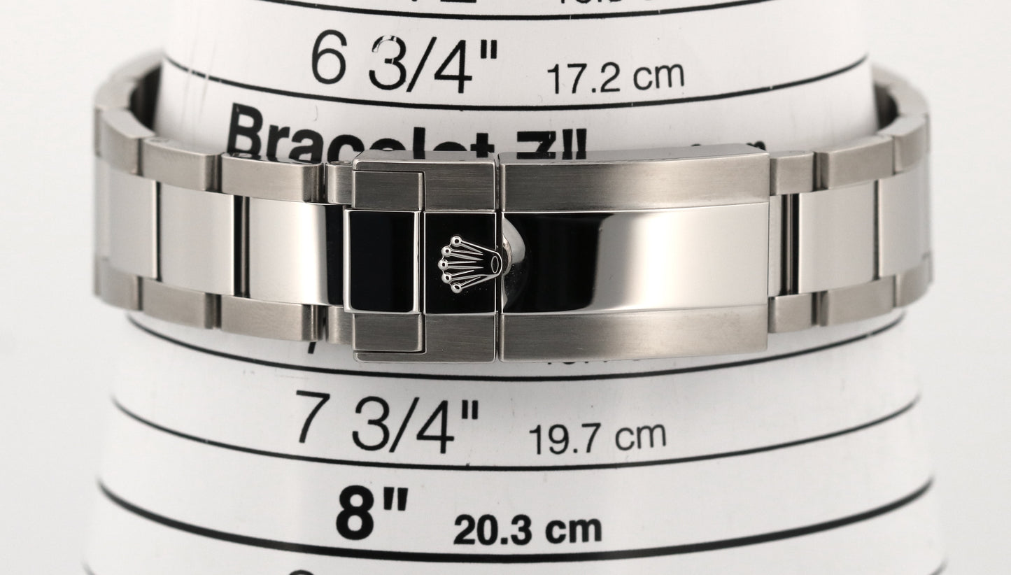 2018 PAPERS Rolex Yacht-Master II 44mm White Blue NEW HANDS 116680 Watch BOX